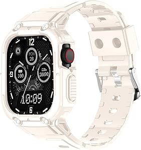 Apple Watch バンド 41mm 40mm 38mm ベルト 金属 ケース 一体型 Apple Watch Ultra2 Ultra SE2 SE 9 8 7 6 5 4 3 2 1ケース 耐衝撃 耐久