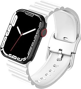 【2023新モデル】 アップルウォッチ バンド Apple Watch 42mm/44mm/45mm/49mm スポーツバンド 交換 スマートウォッチ シリコン ベルト 簡