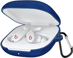 【改良モデル】 BEATS FIT PRO ケース シリコン 耐衝撃 防水防 塵 軽量 小型 紛失防止 装着充電可能 男女兼用 保護ケース カラビナ付き(