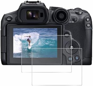 【2枚セット】 Canon EOS R7 / R6 保護フィルム ガラスフィルム キャノン EOSR7 R6 強化ガラス 液晶 保護フィルム 高透過率 硬度9H 指紋