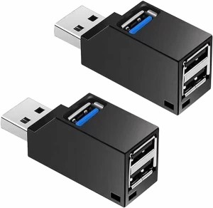 USBハブ3.0直挿3ポートUSB 3.0ポート1個拡張コンボハブ超小型バス給電USBポート高速データ転送ポータブル機能コンパクトMacBook/iMac/Sur