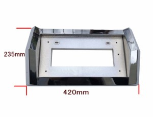 トラック小中型汎用ナンバーメッキナンバー枠 JP-NF-TK