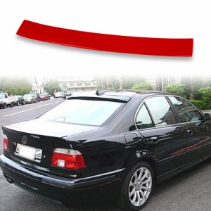 純正色塗装 ABS製 ルーフ スポイラー BMW用 5シリーズ E39 セダン 外装 エアロ パーツ 両面テープ取付 カラーコード：438