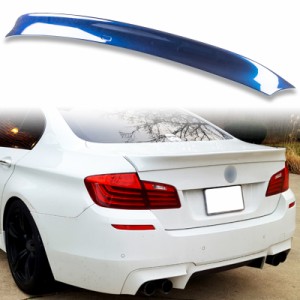 純正色塗装 ABS製 トランクスポイラー BMW用 5シリーズ F10 ポン付け カラーコード：A76