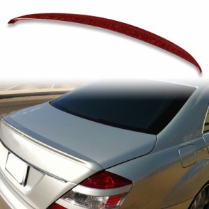 純正色塗装 ABS製 トランクスポイラー メルセデスベンツ用 Sクラス W221 セダン Aタイプ ポン付け カラーコード：544