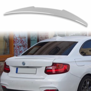 純正色塗装 ABS製 トランクスポイラー BMW用 2シリーズ F22用 M4タイプ ポン付け カラーコード：A83