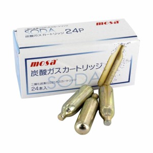 MOSA 炭酸ガスカートリッジ 8g×24本入 13箱セット CN08-24