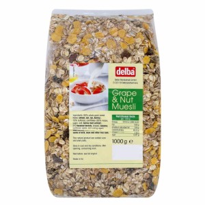 delba デルバ グレープ＆ナッツミューズリー 1kg×10個セット