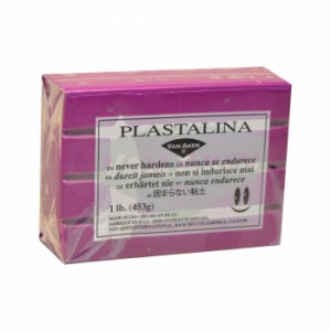 MODELING CLAY モデリングクレイ PLASTALINA プラスタリーナ 粘土　マゼンダ　1Pound　3個セット