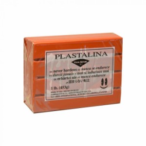 MODELING CLAY モデリングクレイ PLASTALINA プラスタリーナ 粘土　テラコッタ　1Pound　3個セット