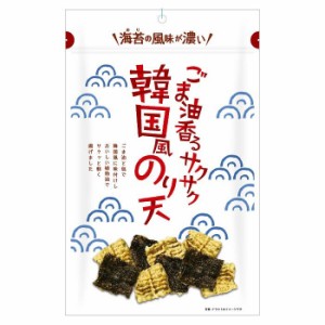 まるか食品　ごま油香るサクサク韓国風のり天　70g 10×4