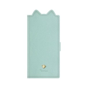 Mewmew Pastel マルチタイプ手帳型スマホケース L-size アイスミント ML-L-MEWP01