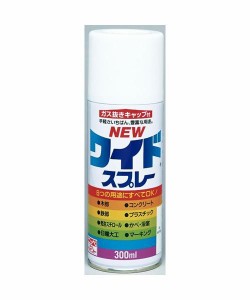 ニッペ　ホームペイント　ニューワイドスプレー　300ml　12本入　01 ホワイト