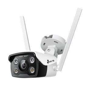 TP-LINK [VIGI C340-W(4mm)(UN)] VIGI 4MP屋外用バレット型フルカラーネットワークWi-Fiカメラ(4mm)