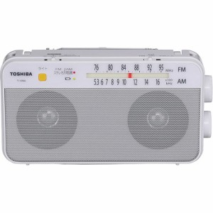 東芝 [TY-AR66(W)] FM/AMステレオホームラジオ (ホワイト)