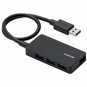 ELECOM [U3HS-A420SBK] USB3.0ハブ/セルフパワー/タブレット向け/4ポート/ブラック