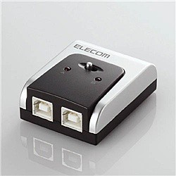 ELECOM [U2SW-T2] USB2.0対応切替器[2回路]