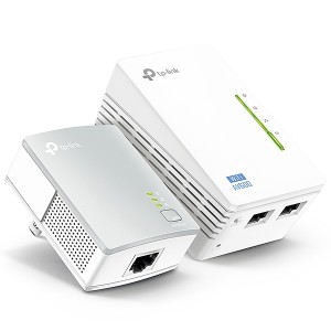 TP-LINK [TL-WPA4220KIT] AV600 PLCアダプターと300Mbpsの中継器&PLCアダプターのセットモデル