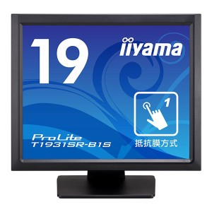 iiyama [T1931SR-B1S] タッチパネル液晶ディスプレイ 19型 / 1280x1024 / D-sub、HDMI、DisplayPort / ブラック / スピーカー:あり / …