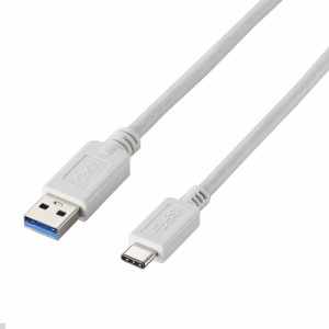 ELECOM [USB3-APAC10WH] USB3.1ケーブル/for Apple/A-Cタイプ/ノーマル/1.0m/ホワイト