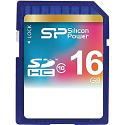 シリコンパワー [SP016GBSDH010V10] SDHCメモリーカード 16GB (Class10) 5年保証