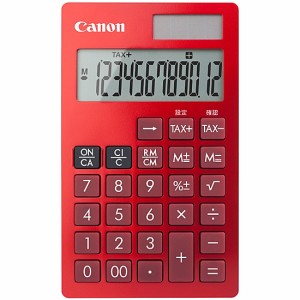 Canon [1481C003] 電卓 KS-12T (赤)