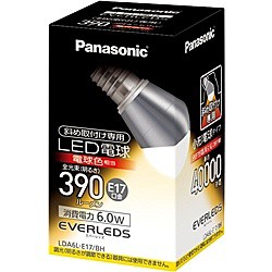Panasonic [LDA6LE17BH] LED電球 6.0W (電球色相当)