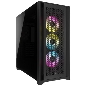 コルセア(メモリ) [CC-9011242-WW] ミドルタワー型PCケース iCUE 5000D RGB Airflow Tempered Glass Mid-Tower Black