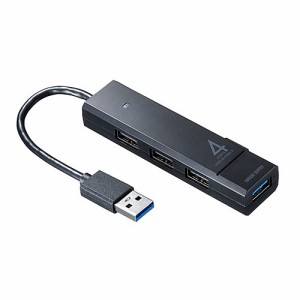 サンワサプライ [USB-3H421BK] USB3.1 Gen1+USB2.0コンボハブ(ブラック)