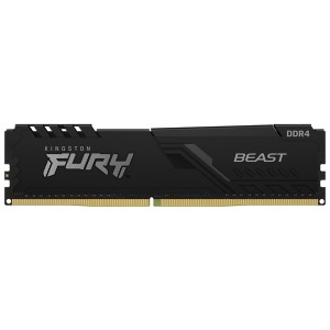 キングストン [KF432C16BB/8] 8GB DDR4 3200MHz CL16 DIMM FURY Beast Black