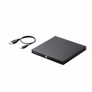 Logitec [LDR-SM8URBK] スマホ用CD録音ドライブ/有線/Android対応/USB2.0/ブラック