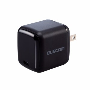 ELECOM [MPA-ACCP8565BK] AC充電器/スマホ・タブレット用/USB Power Delivery/65W/USB-C1ポート/ブラック