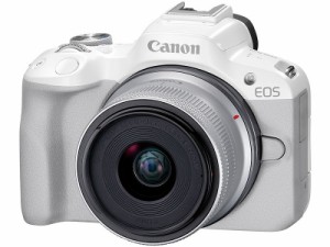 Canon [5812C011] ミラーレスカメラ EOS R50・RF-S18-45 IS STMレンズキット (ホワイト)