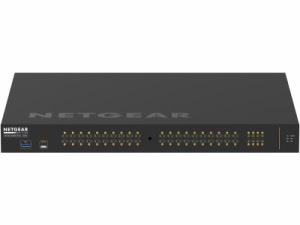 NETGEAR [GSM4248P-100AJS] ProAV向けPoE+対応 (480W) 1Gポート×40 SFPスロット×8 フルマネージスイッチ