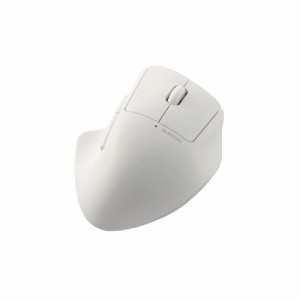 ELECOM [M-SH30BBSKWH] マウス/SHELLPHA/Bluetooth/5ボタン/チルトホイール/抗菌仕様/静音設計/ホワイト