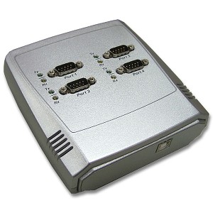 ラインアイ [USB-4COM] USB/シリアル変換器(4ポート)