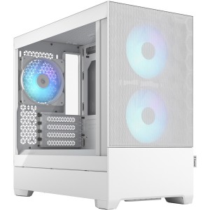 Fractal Design [FD-C-POR1M-01] ミドルタワー型PCケース Pop Mini Air RGB White TG Clear Tint