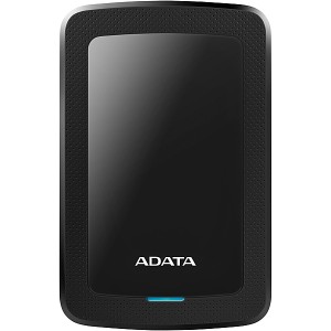 A-DATA Technology [AHV300-2TU31-CBK] 外付けHDD HV300 2TB ポータブル USB3.2 Gen1対応 ブラック スリムタイプ /3年保証