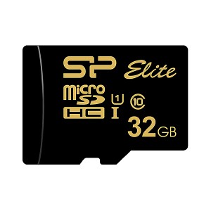 シリコンパワー [SP032GBSTHBU1V1GSP] Golden Series-Elite microSDHCカード UHS-I U1 Class10 32GB