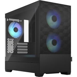 Fractal Design [FD-C-POR1M-06] ミドルタワー型PCケース Pop Mini Air RGB Black TG Clear Tint