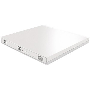 Logitec [LDR-PMK8U2VWH] ポータブルDVDドライブ/USB2.0/薄型/オールインワンソフト付/ホワイト