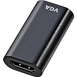 サンワサプライ [AD-HD13VGA] HDMI-VGA変換アダプタ(HDMI Aメス-VGAメス・ブラック)