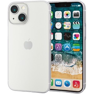 ELECOM [PM-A21AUCUCR] iPhone 13 mini用ソフトケース/薄型/クリア