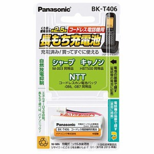 Panasonic [BK-T406] 充電式ニッケル水素電池 【互換品】HHR-T406