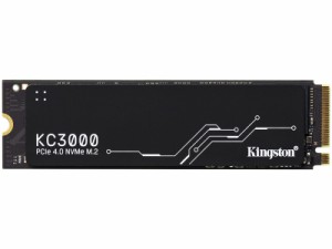 キングストン [SKC3000S/1024G] KC3000 PCIe 4.0 NVMe M.2 SSD 1024GB 3D TLC NAND 最大読取7000MB/秒、最大書込6000MB/秒