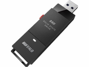 バッファロー [SSD-PUTVB1.0U3-B] 抗ウイルス・抗菌ポータブルSSD USB3.2(Gen1) Type-A スティック型 1TB ブラック