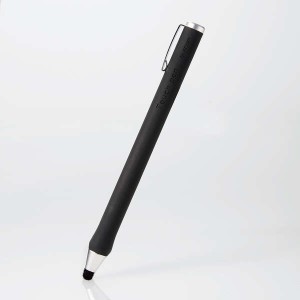 ELECOM [P-TPBPENBK] タッチペン/スマホ・タブレット用/ボールペン型/超感度タイプ/ブラック