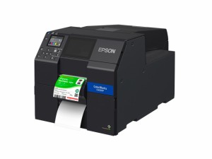 EPSON [CW-C6020PG] カラーラベルプリンター/用紙幅4インチ/フォト顔料インク搭載/ピーラーモデル