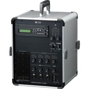 TOA [KZ-120CD] 移動用PAアンプ 120W×2 CD付 [PSE認証済]