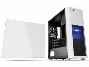 Thermaltake [CA-1J5-00M6WN-01] ミドルタワー型PCケース Versa H26 White /w casefan